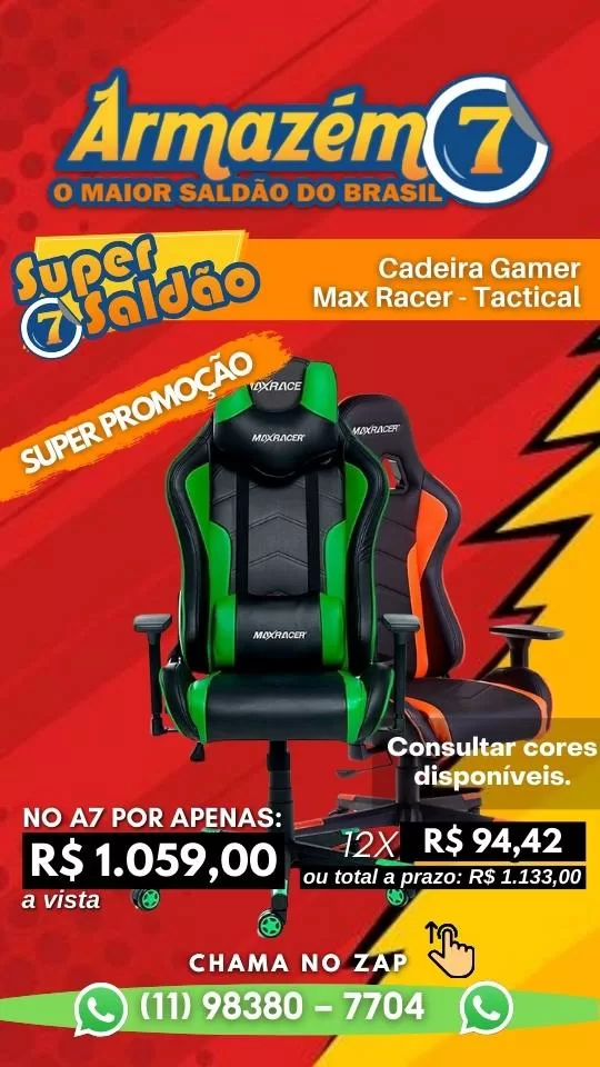 Cadeiras Gamers