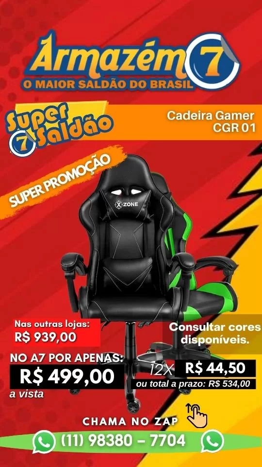 Cadeiras Gamers