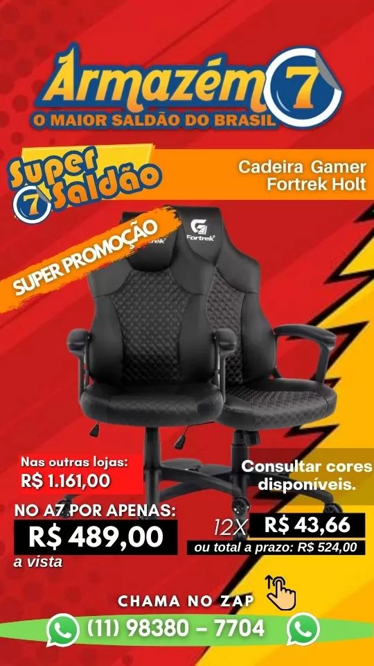 Cadeiras Gamers