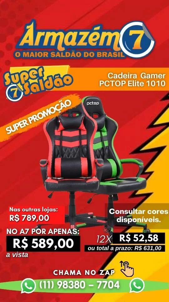 Cadeiras Gamers