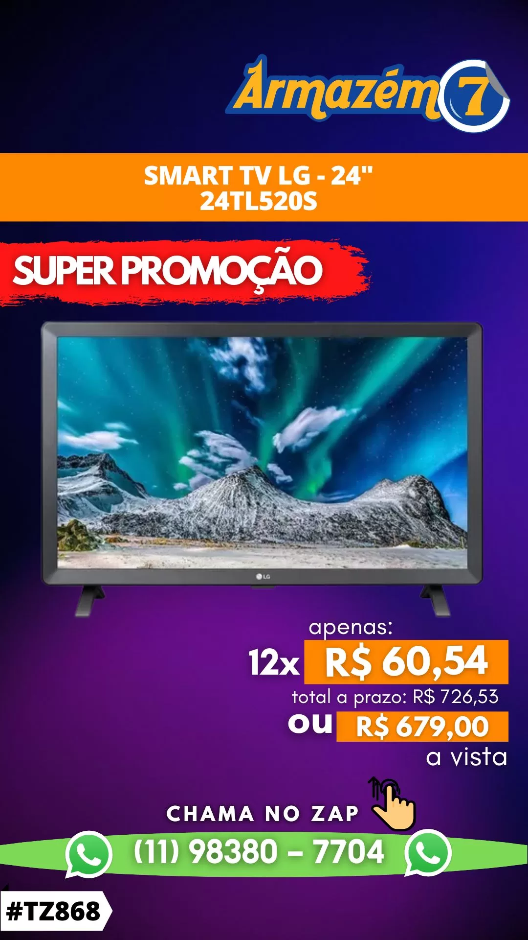 Tvs e Smart Tvs
